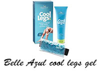 Belle Azul cool legs gel